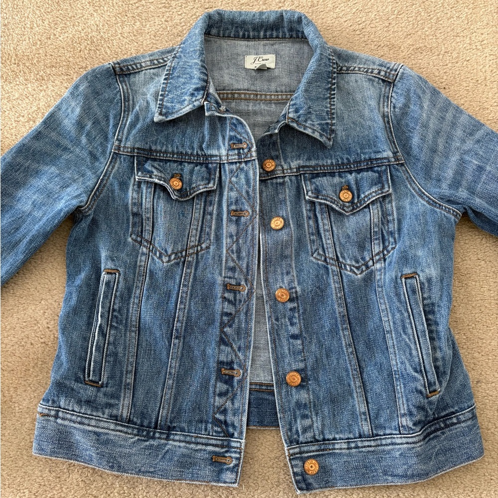 Jcrew Jean jacket women’s size M